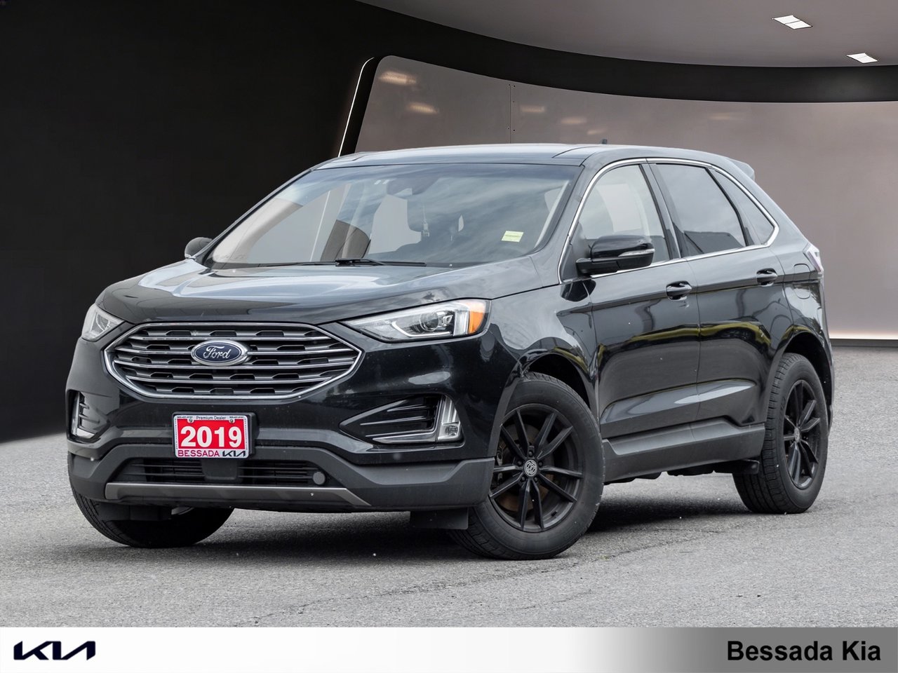 Agate Black 2019 Ford Edge SEL AWD SUV / Crossover All-Wheel Drive Automatic
