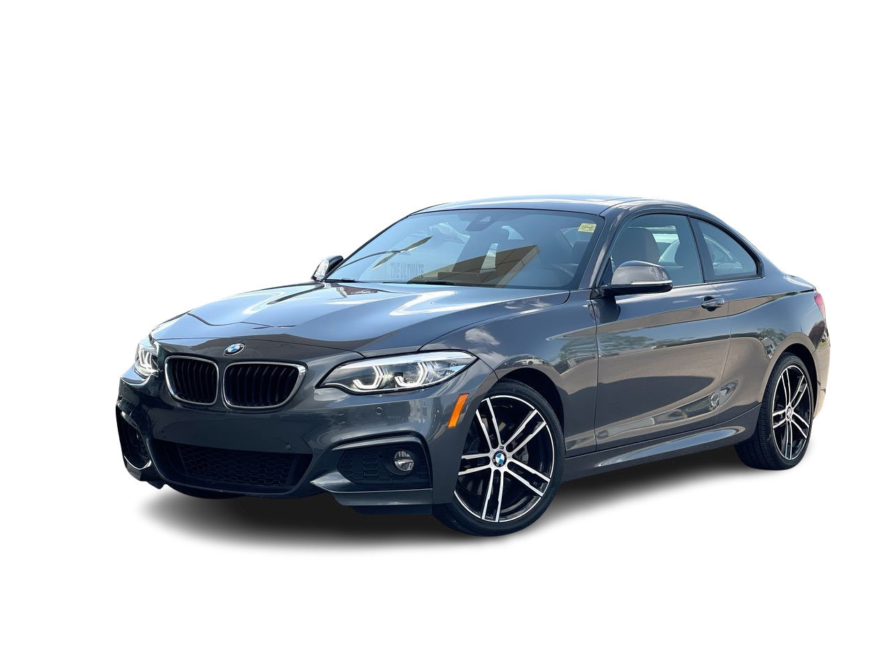 Gray (Mineral Grey Met) 2018 BMW 2 Series Coupe All-Wheel Drive Automatic