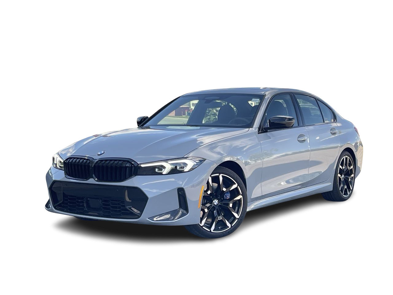 Gray (Brooklyn Grey Metallic) 2026 BMW 3 Series Sedan All-Wheel Drive Automatic
