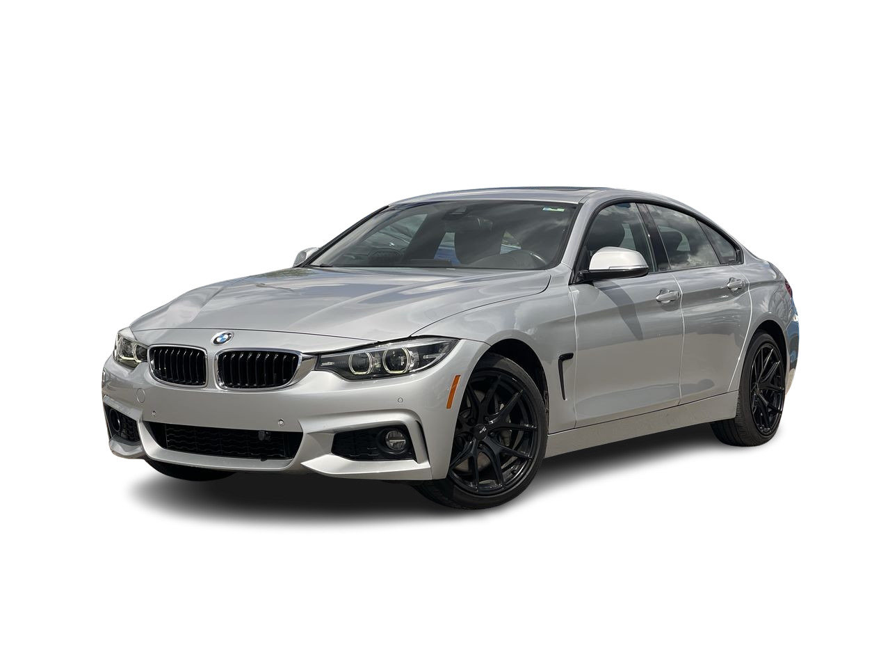 Glacier Silver MET 2019 BMW 4 Series Sedan All-Wheel Drive Automatic