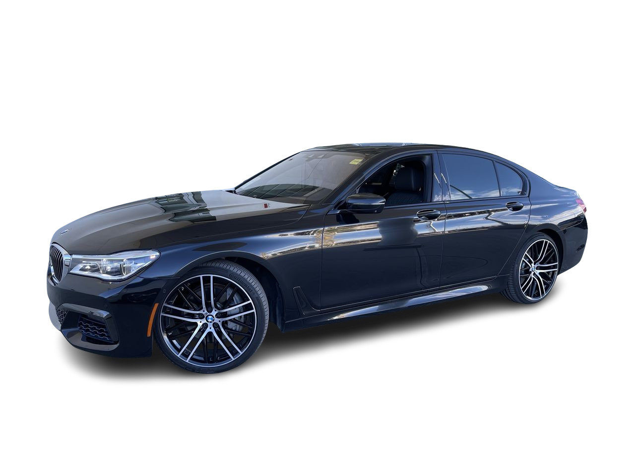 Black 2018 BMW 7 Series Sedan All-Wheel Drive Automatic