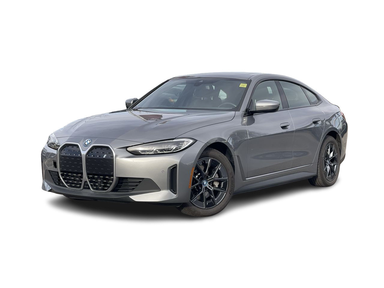Gray (Skyscraper Grey Met) 2023 BMW i4 Sedan Rear-Wheel Drive Automatic