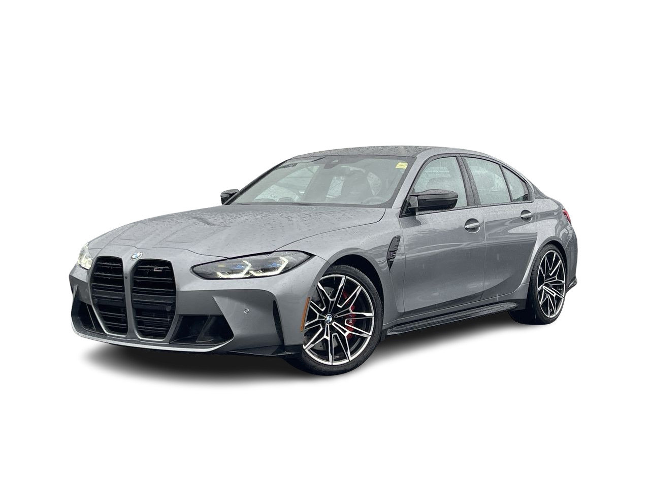 Gray (Skyscraper Grey Met) 2023 BMW M3 Sedan All-Wheel Drive Automatic
