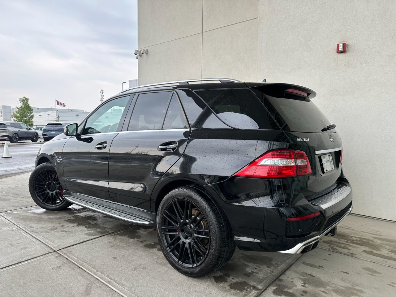 Used 2015 Black Mercedes-Benz ML 63 AMG image 3
