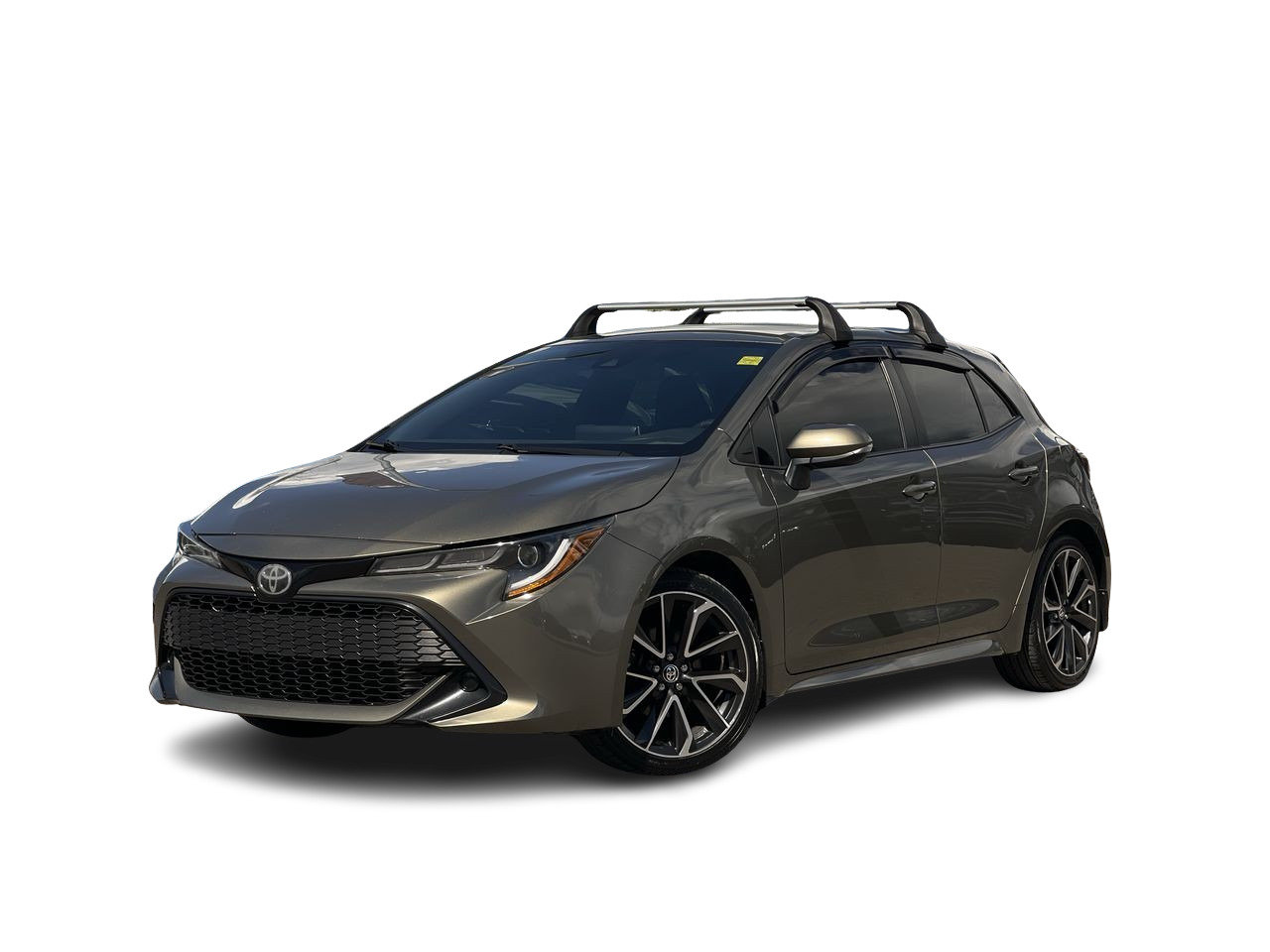 Gray 2019 Toyota Corolla Hatchback Hatchback Front-Wheel Drive Manual