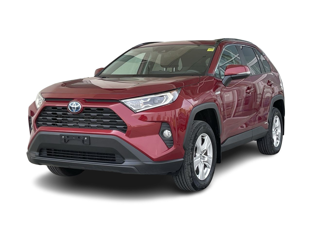 Used 2020 Red Toyota Hybrid XLE image 2