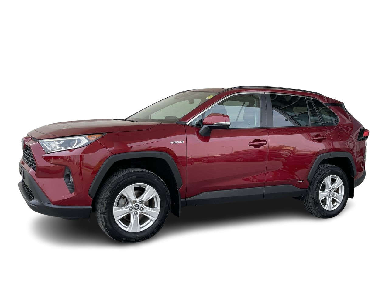 Used 2020 Red Toyota Hybrid XLE image 4