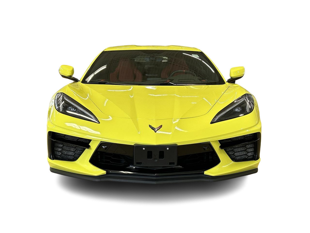 Certified Used 2020 Yellow Chevrolet Coupe Stingray Coupe 2LT image 17