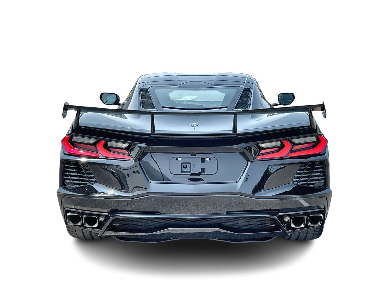 Certified Used 2022 Black Chevrolet Coupe Stingray 1LT image 9