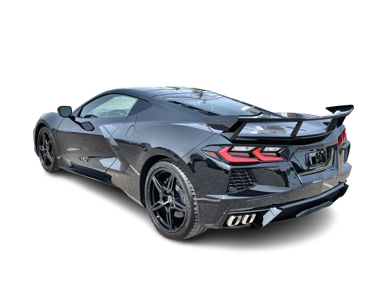 Certified Used 2022 Black Chevrolet Coupe Stingray 1LT image 7