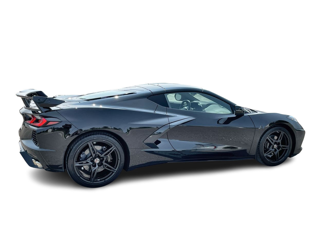 Certified Used 2022 Black Chevrolet Coupe Stingray 1LT image 12