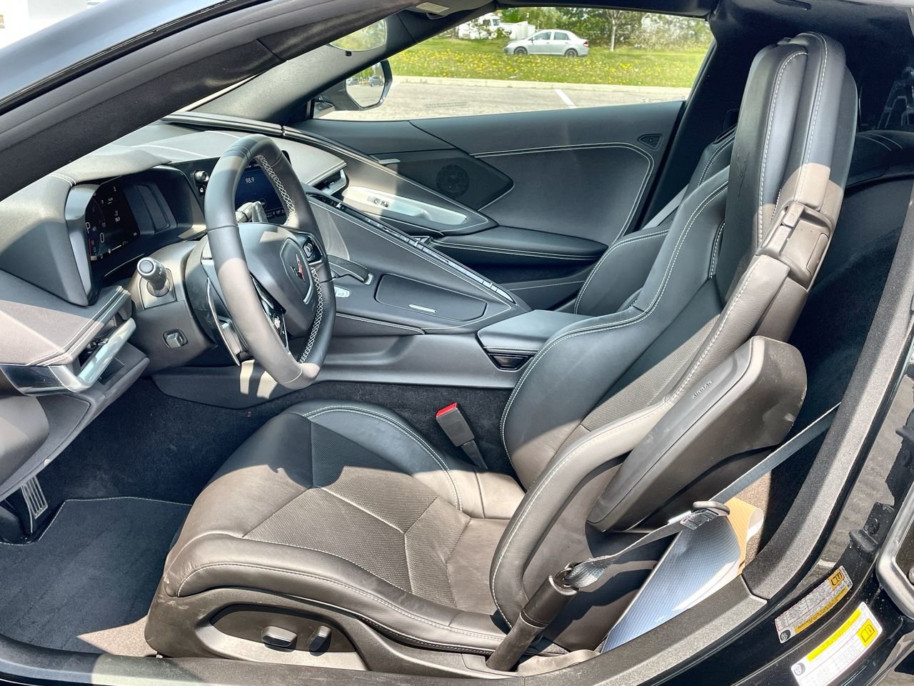 Certified Used 2022 Black Chevrolet Coupe Stingray 1LT image 19
