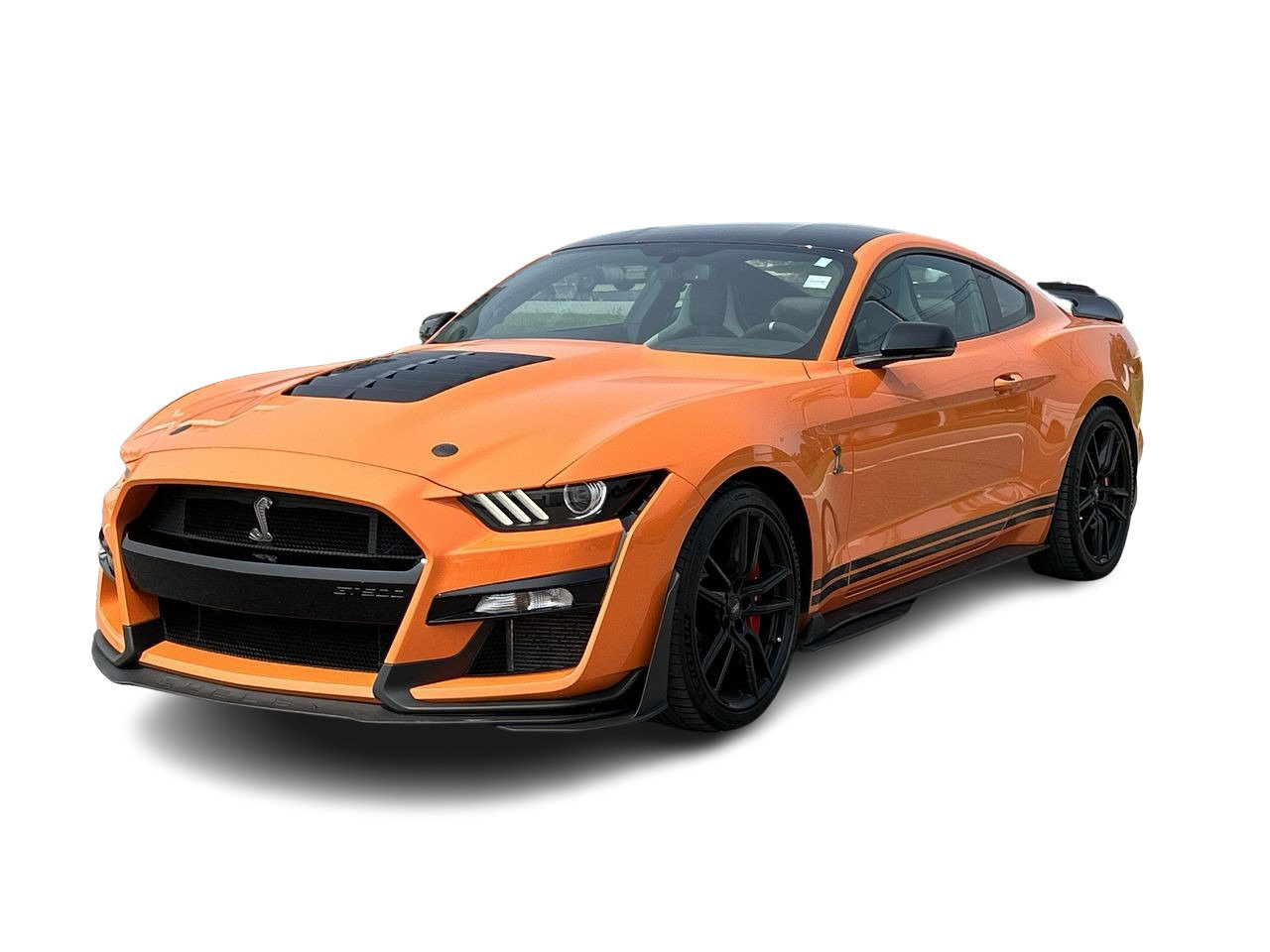 Certified Used 2020 Twister Orange Tri-Coat Ford GT500 image 2