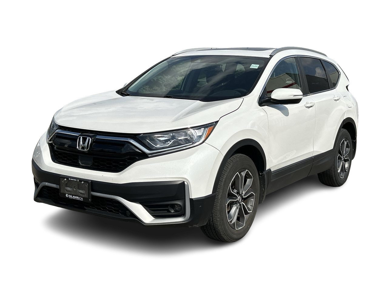 Used 2021 White Honda EX-L 4WD image 2
