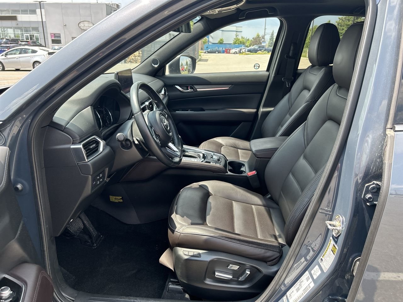 Certified Used 2021 Blue Mazda Signature AWD at image 19
