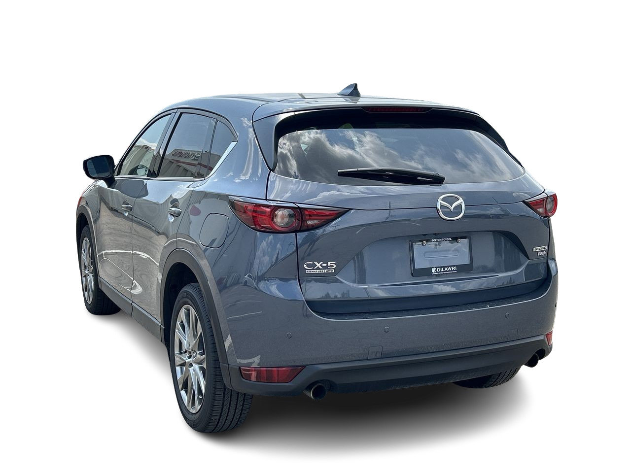 Certified Used 2021 Blue Mazda Signature AWD at image 8