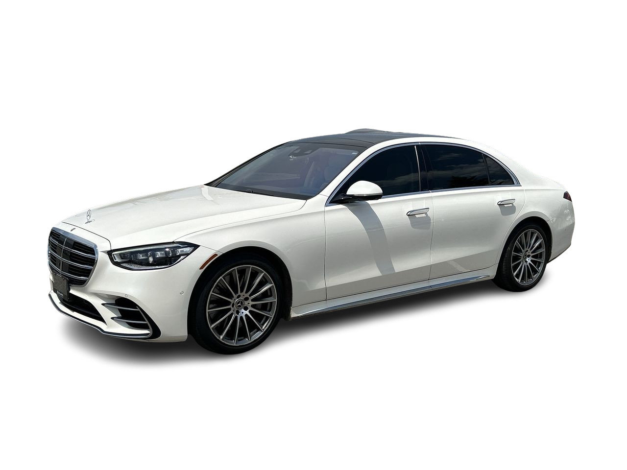Certified Used 2021 designo Diamond White Met Mercedes-Benz 4MATIC Sedan image 3