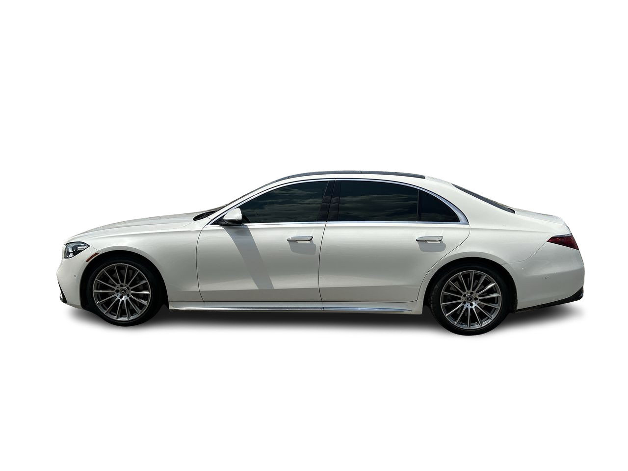 Certified Used 2021 designo Diamond White Met Mercedes-Benz 4MATIC Sedan image 5