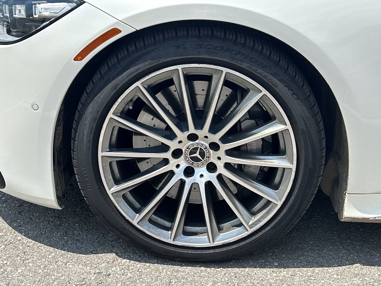 Certified Used 2021 designo Diamond White Met Mercedes-Benz 4MATIC Sedan image 18