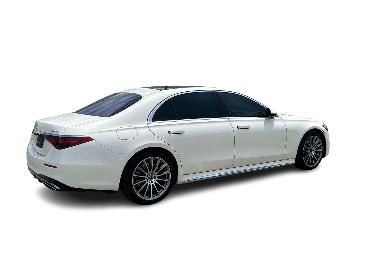 Certified Used 2021 designo Diamond White Met Mercedes-Benz 4MATIC Sedan image 11