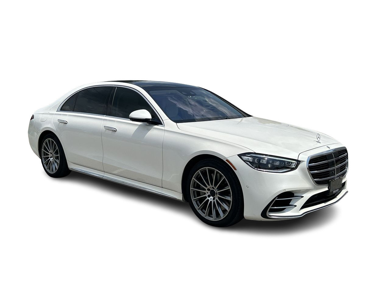 Certified Used 2021 designo Diamond White Met Mercedes-Benz 4MATIC Sedan image 15