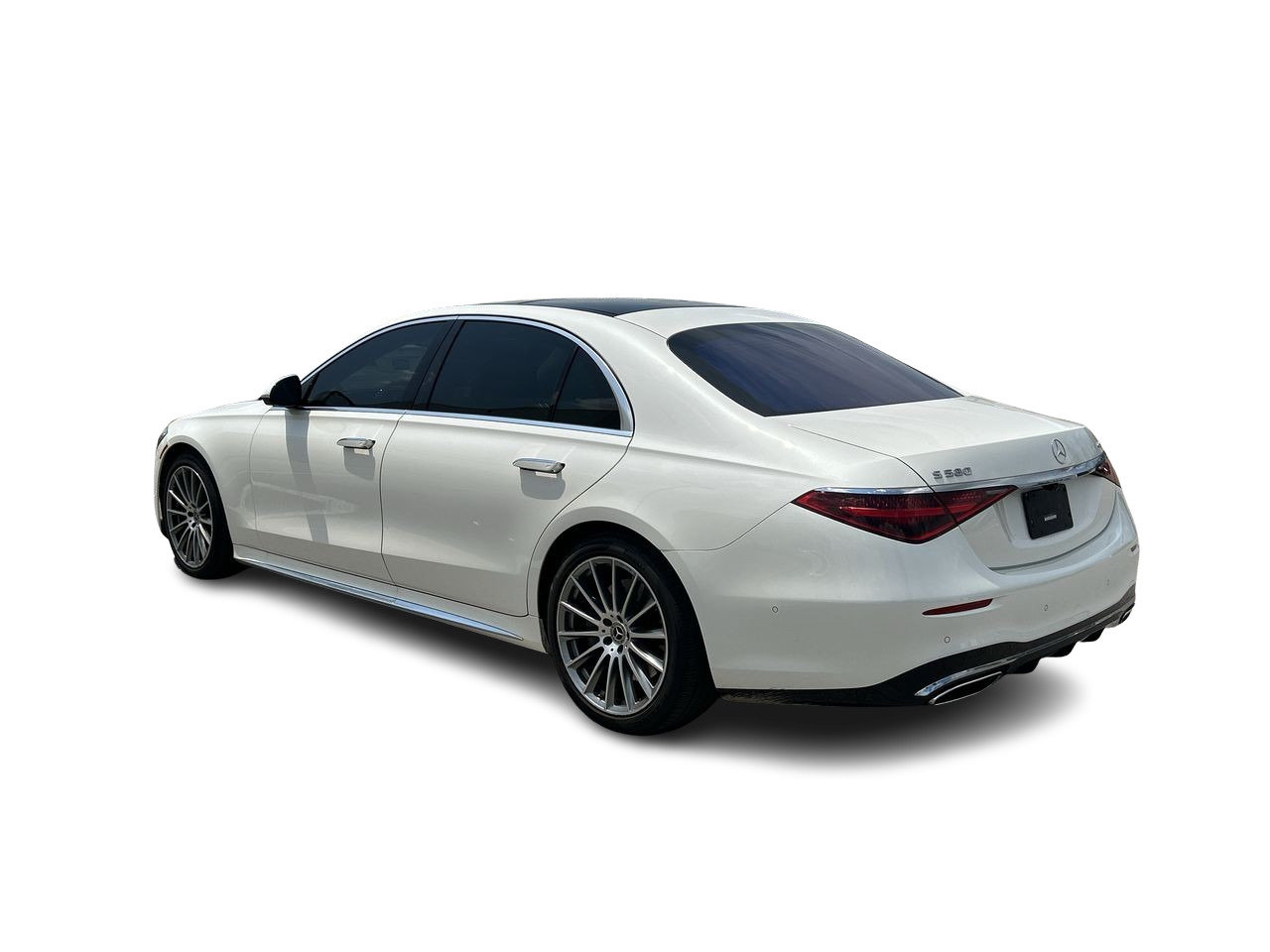 Certified Used 2021 designo Diamond White Met Mercedes-Benz 4MATIC Sedan image 7