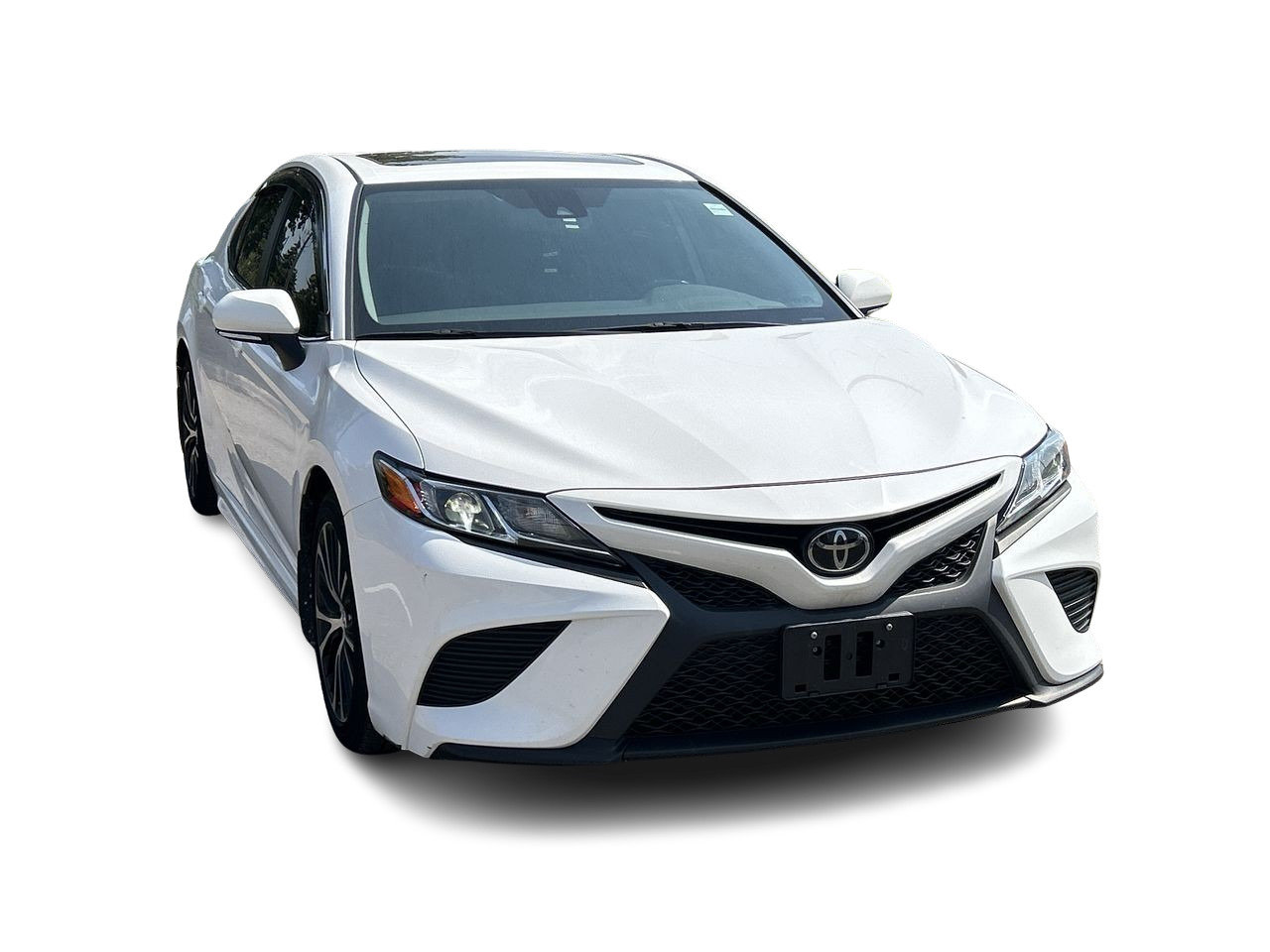 Certified Used 2019 WHITE Toyota 4-Door Sedan SE 8A image 16