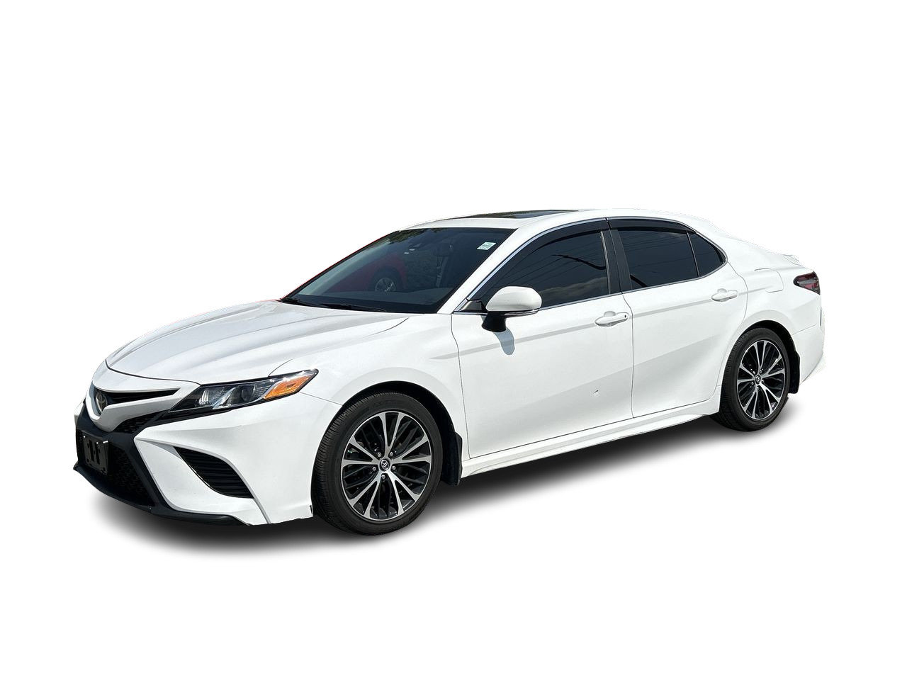 Certified Used 2019 WHITE Toyota 4-Door Sedan SE 8A image 3