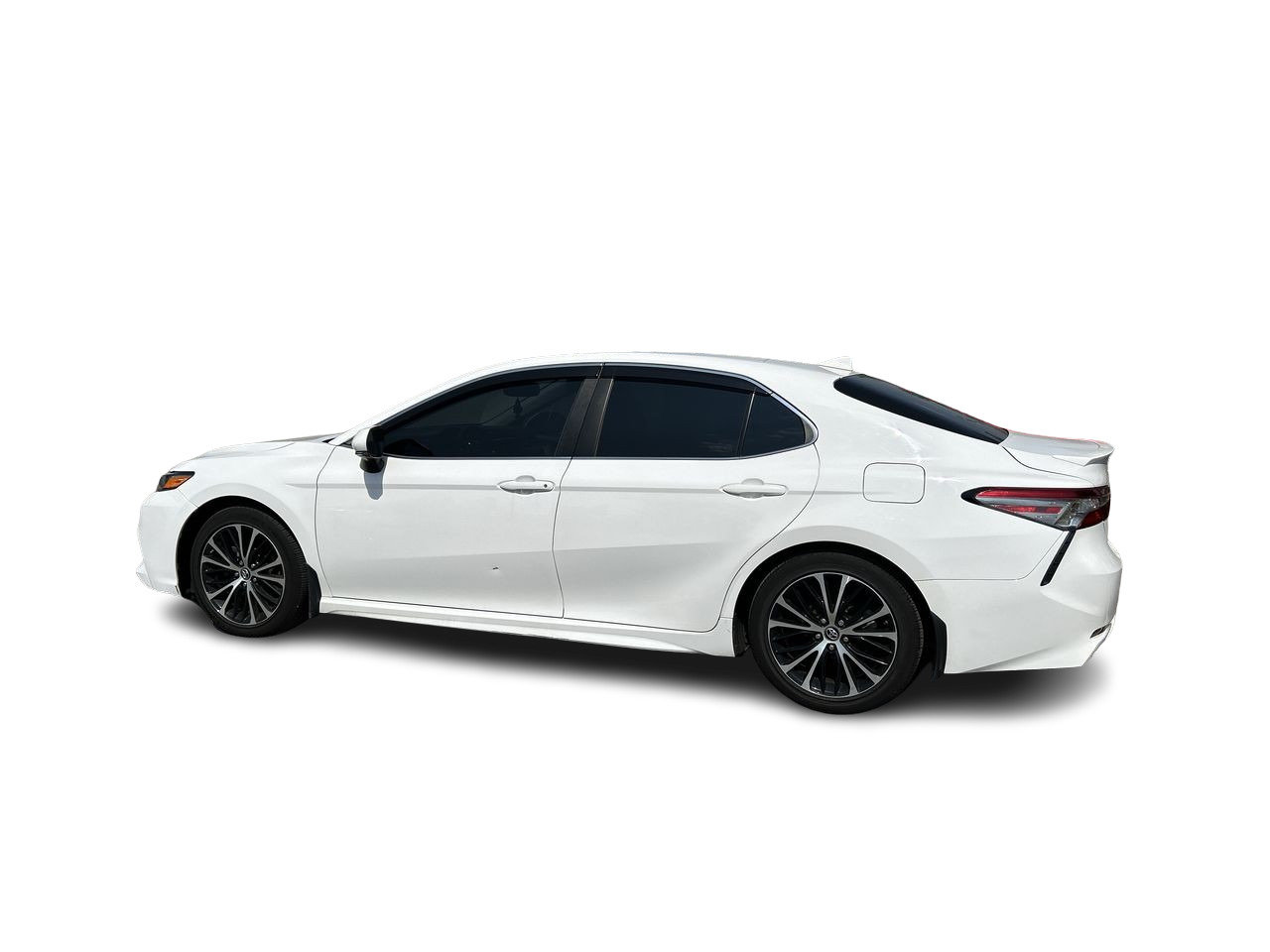 Certified Used 2019 WHITE Toyota 4-Door Sedan SE 8A image 6