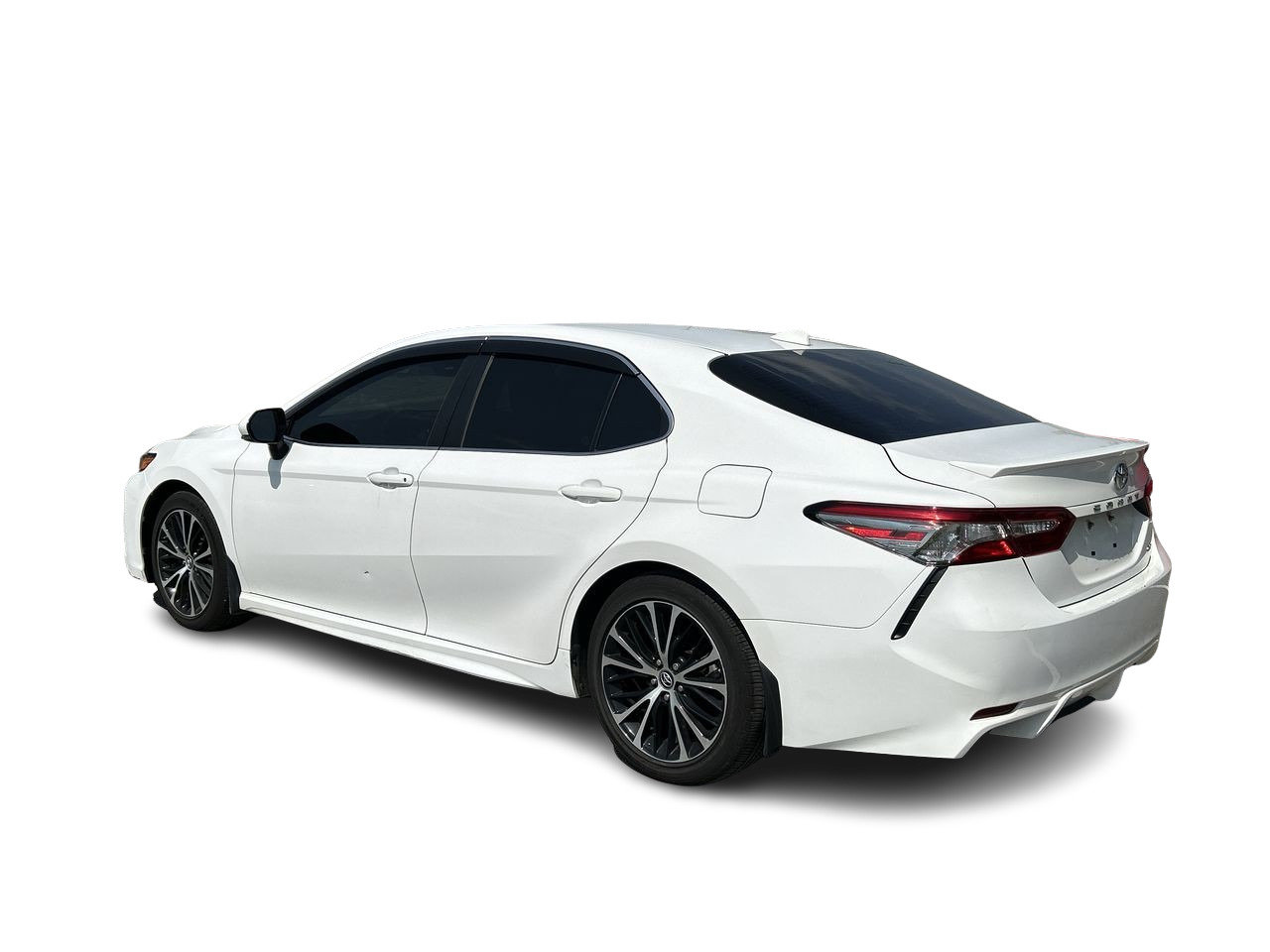 Certified Used 2019 WHITE Toyota 4-Door Sedan SE 8A image 7
