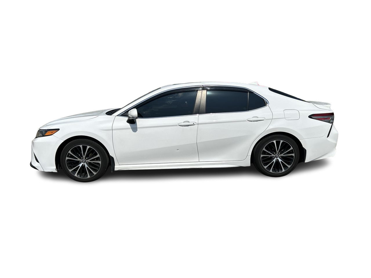 Certified Used 2019 WHITE Toyota 4-Door Sedan SE 8A image 5