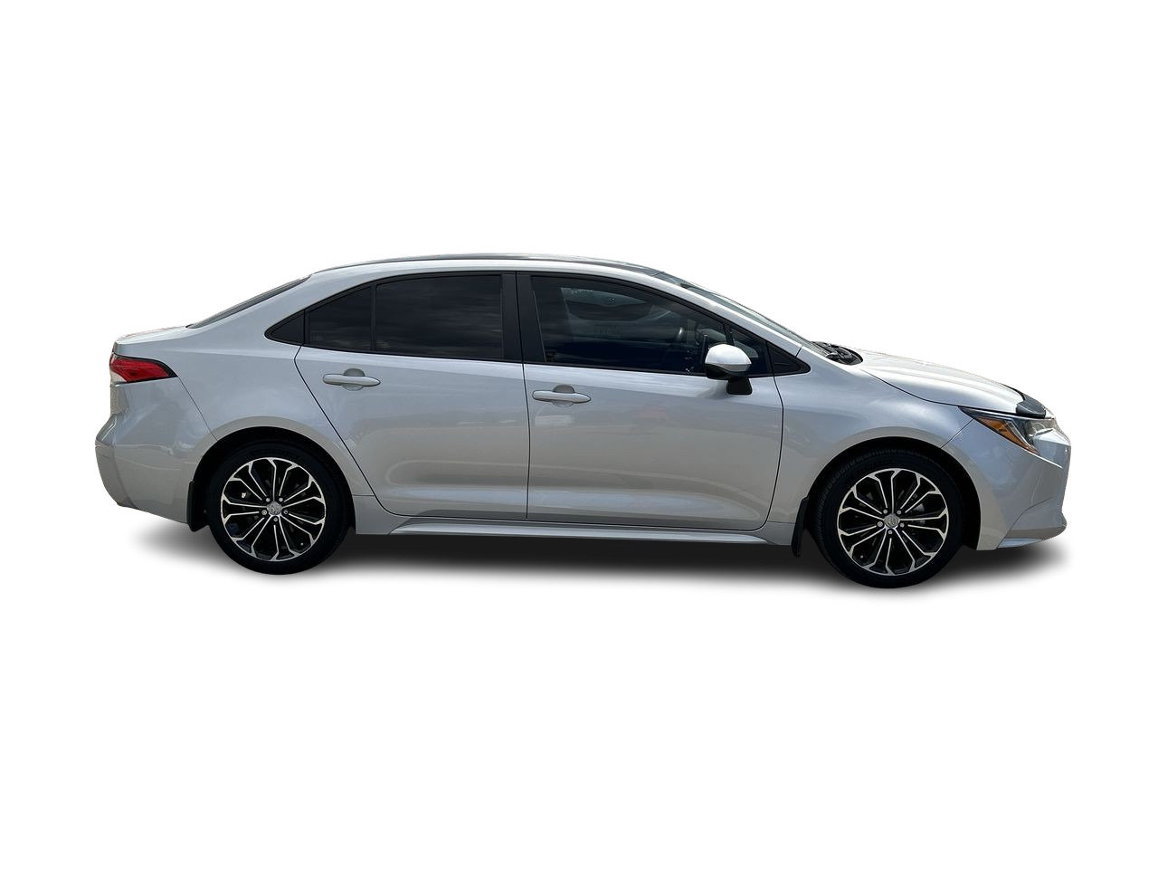 Certified Used 2020 silver Toyota 4-door Sedan LE CVT image 13