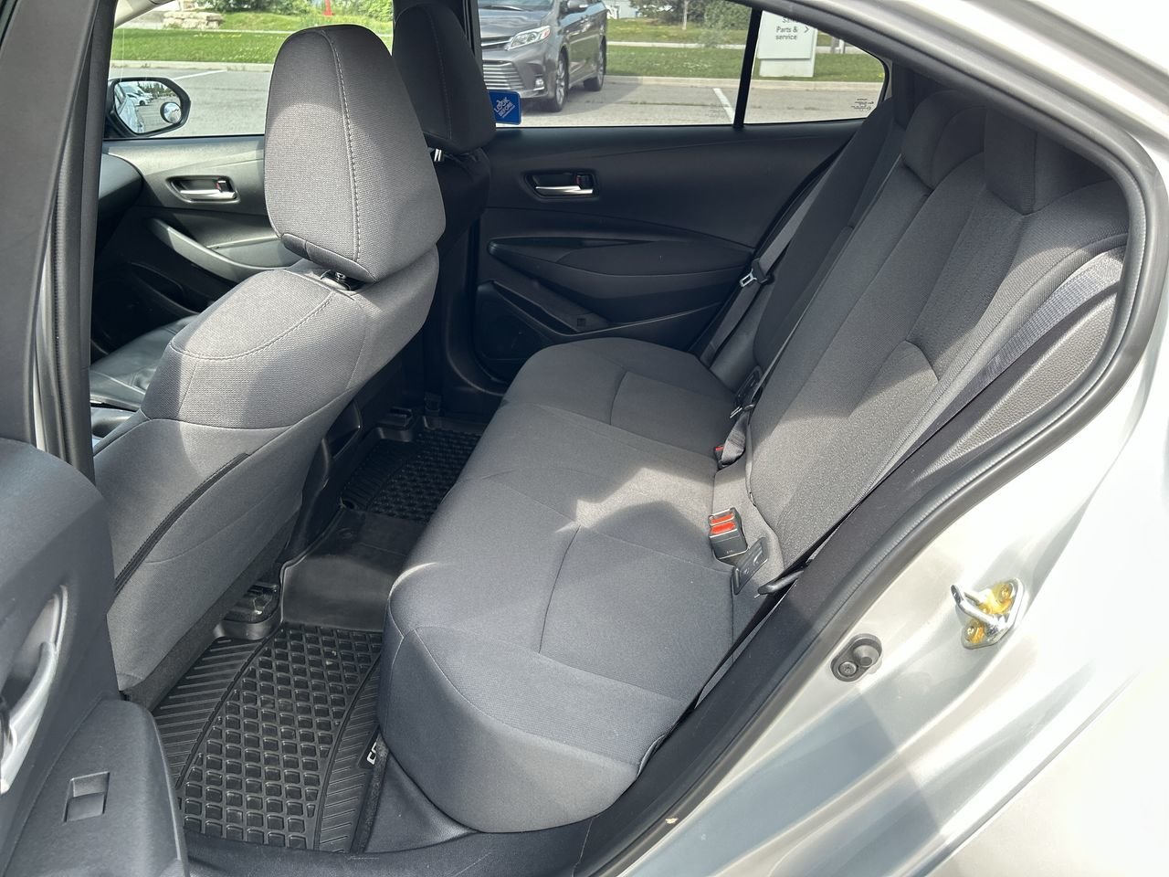 Certified Used 2020 silver Toyota 4-door Sedan LE CVT image 30