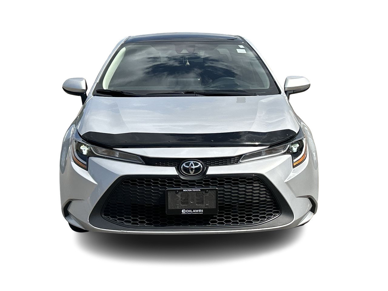 Certified Used 2020 silver Toyota 4-door Sedan LE CVT image 17