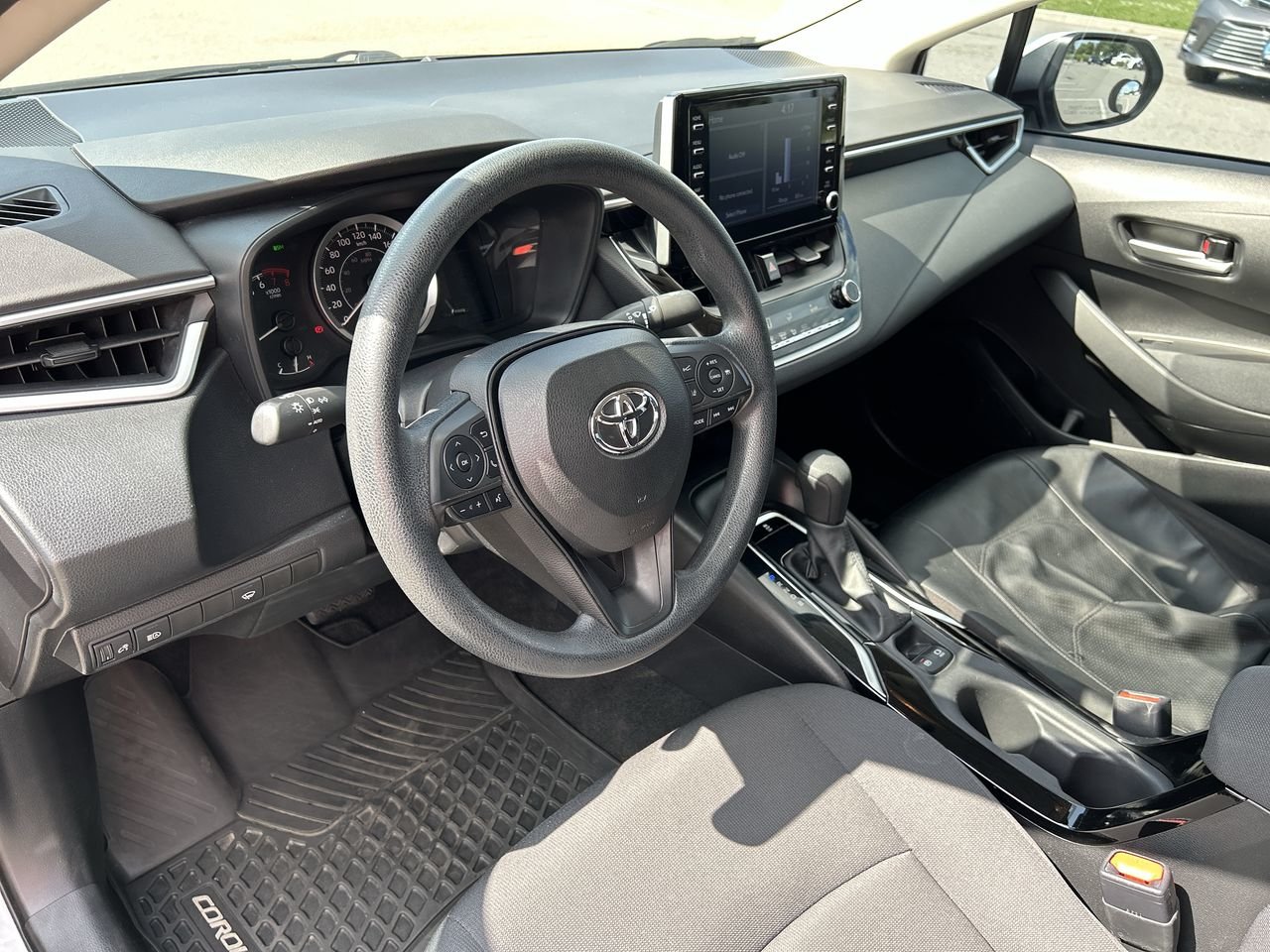 Certified Used 2020 silver Toyota 4-door Sedan LE CVT image 20