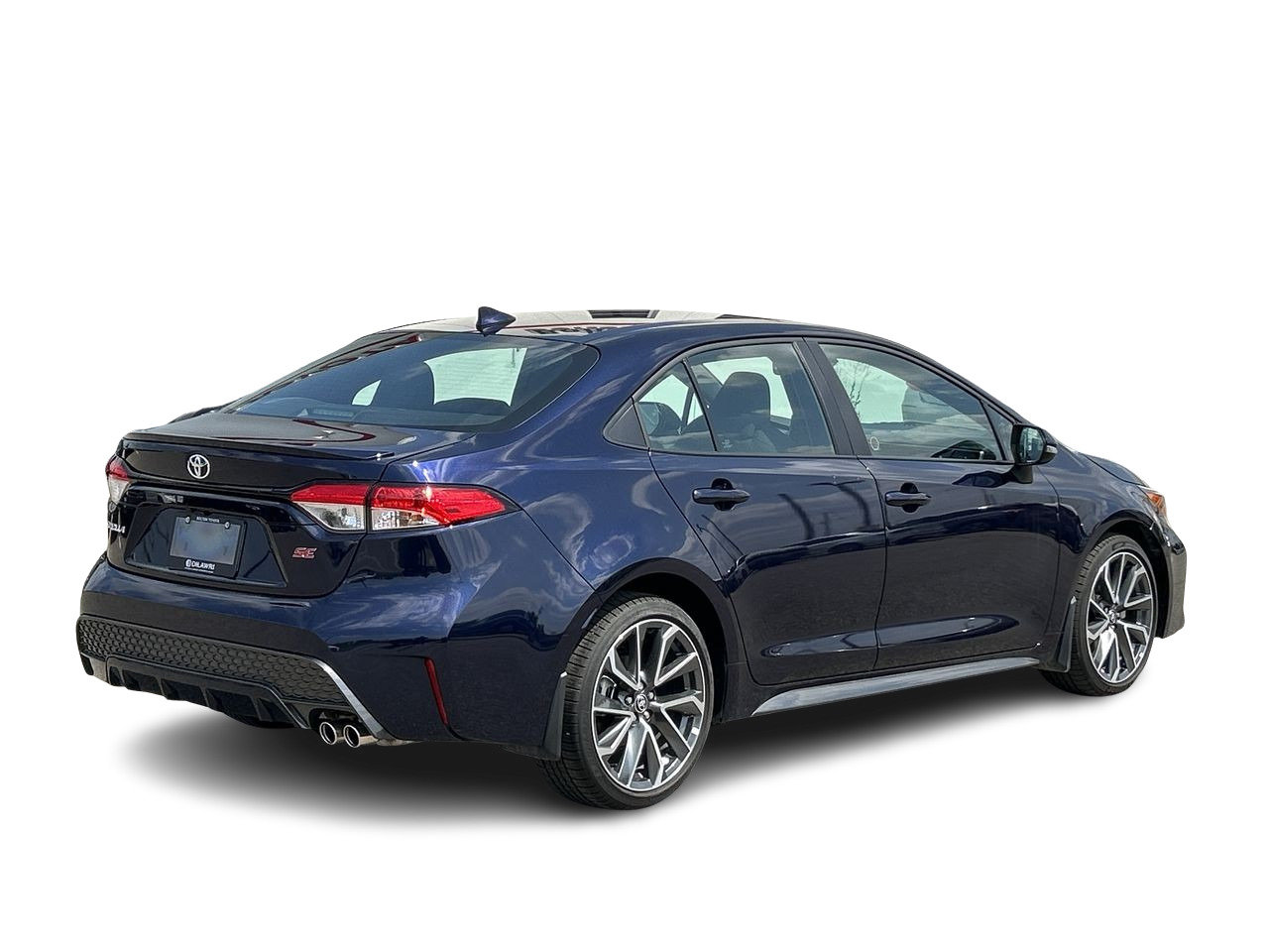 Certified Used 2021 Blue Crush Met Toyota SE UPGRADE image 11