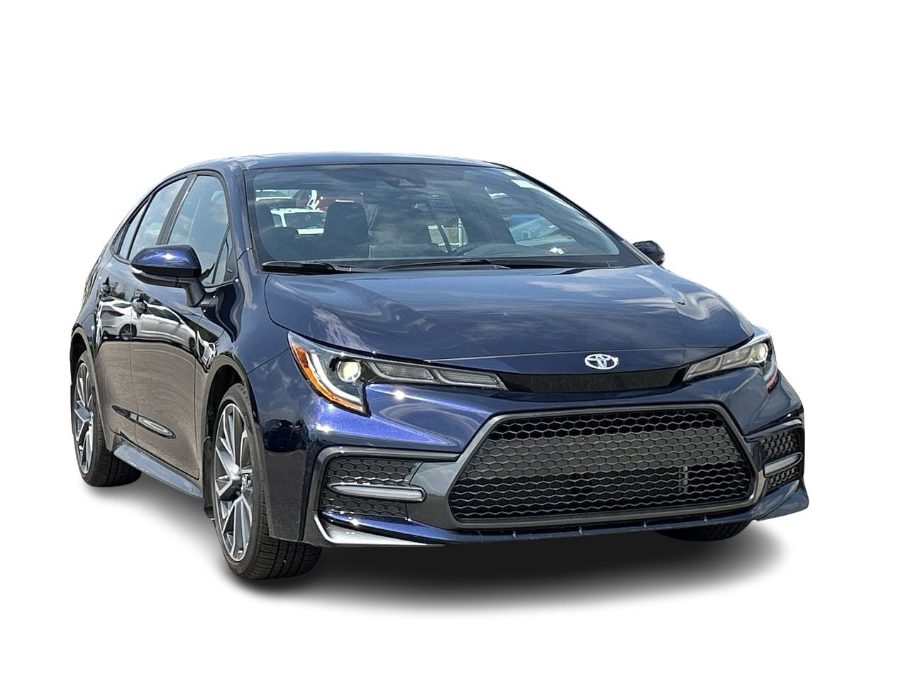 Certified Used 2021 Blue Crush Met Toyota SE UPGRADE image 16