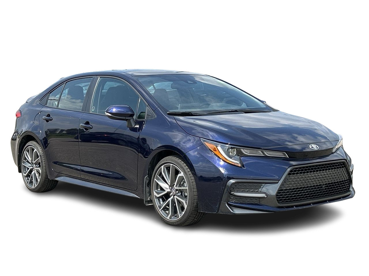 Certified Used 2021 Blue Crush Met Toyota SE UPGRADE image 15