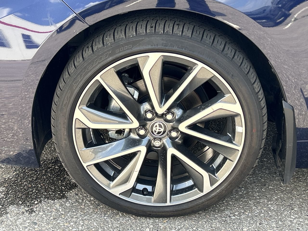 Certified Used 2021 Blue Crush Met Toyota SE UPGRADE image 18