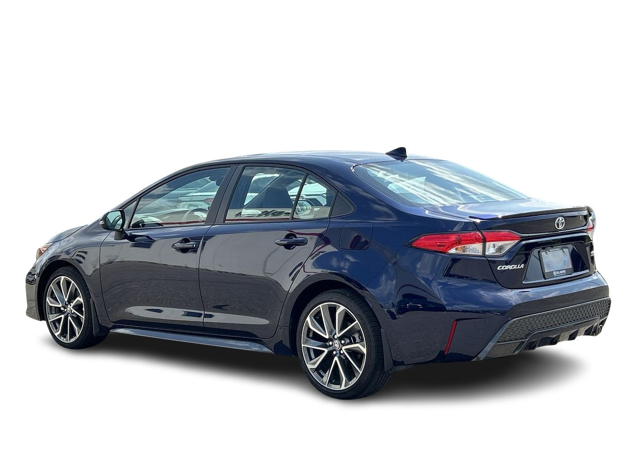 Certified Used 2021 Blue Crush Met Toyota SE UPGRADE image 7