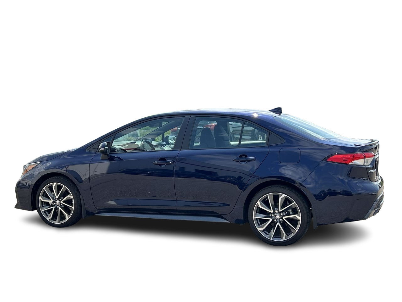Certified Used 2021 Blue Crush Met Toyota SE UPGRADE image 6
