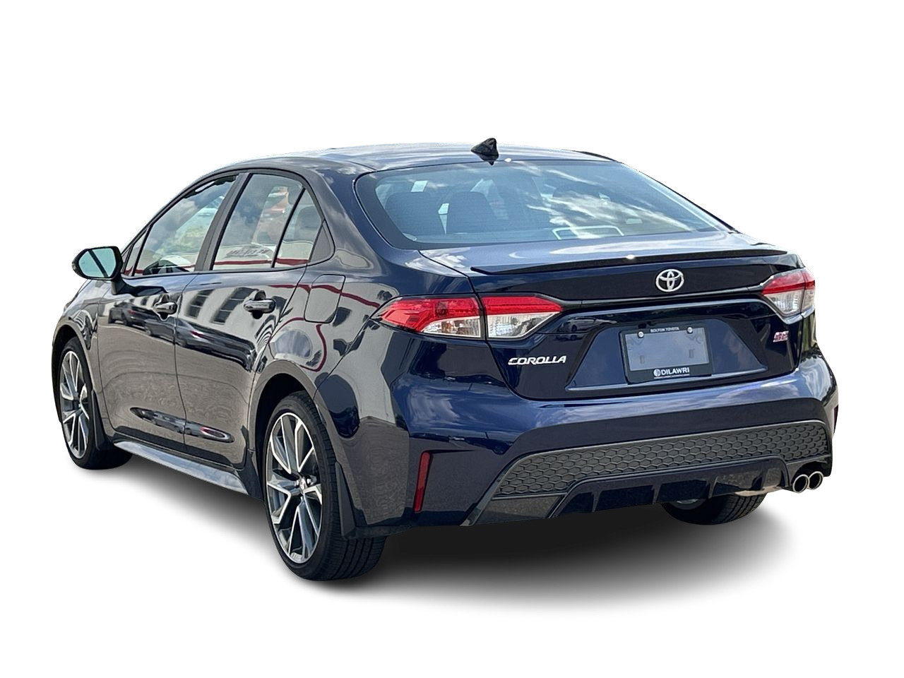 Certified Used 2021 Blue Crush Met Toyota SE UPGRADE image 8