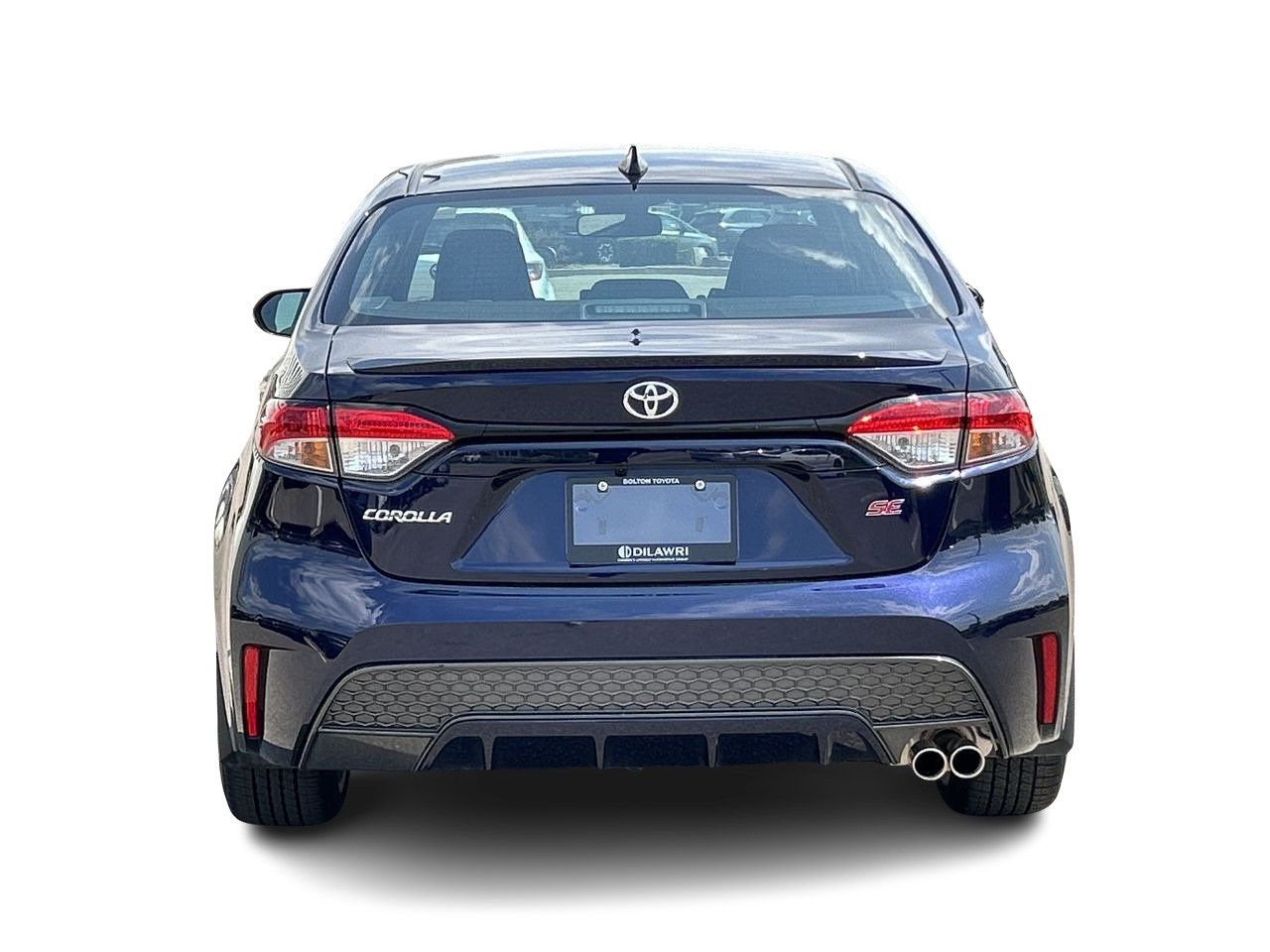 Certified Used 2021 Blue Crush Met Toyota SE UPGRADE image 9