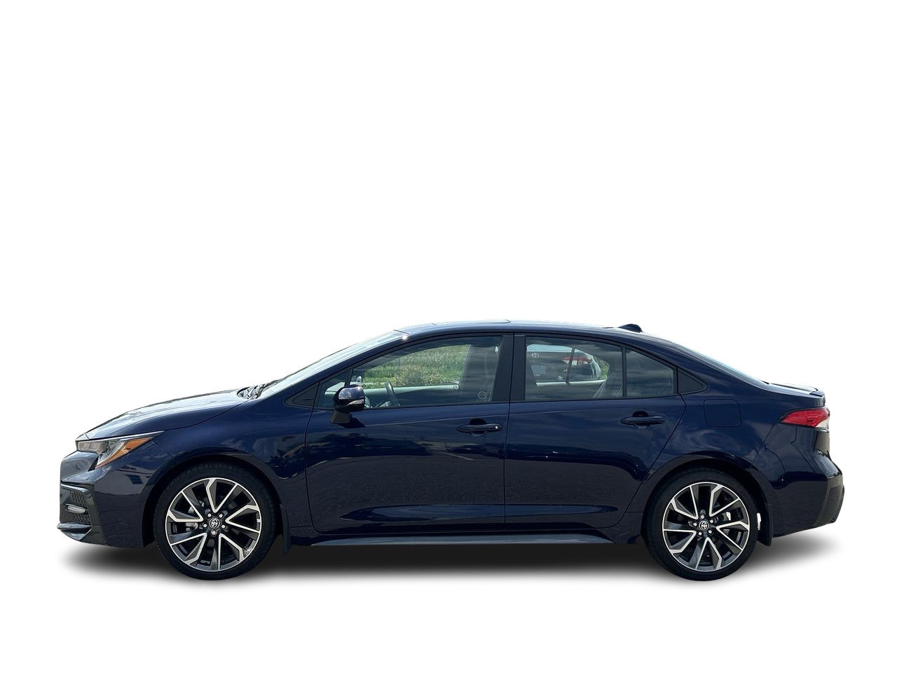 Certified Used 2021 Blue Crush Met Toyota SE UPGRADE image 5