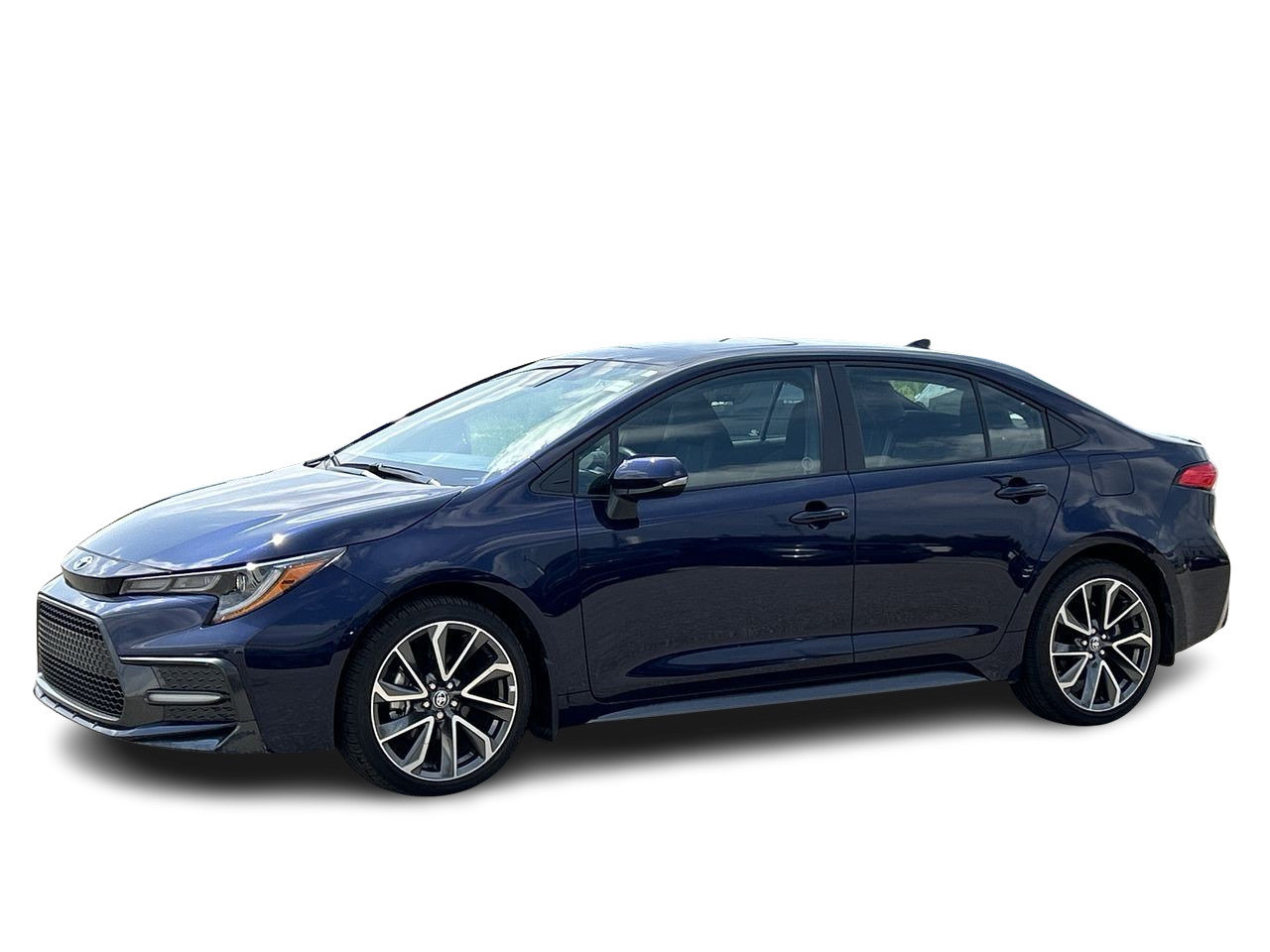 Certified Used 2021 Blue Crush Met Toyota SE UPGRADE image 4