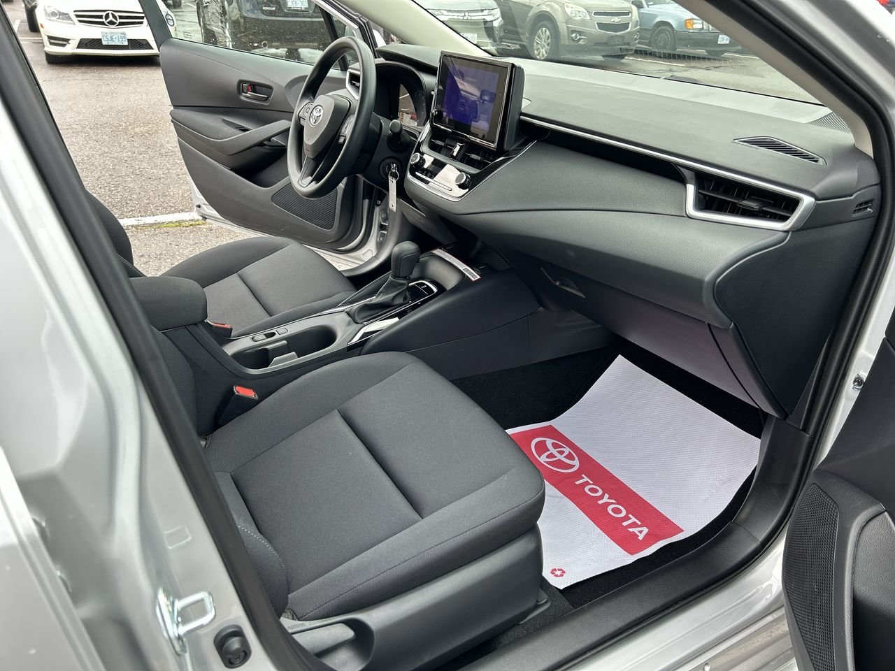 Certified Used 2023 silver Toyota LE CVT image 30