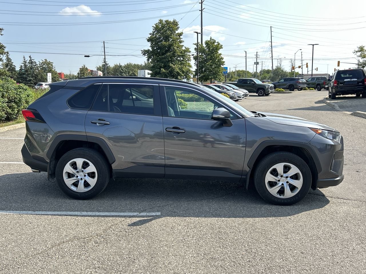 Certified Used 2020 Magnetic Grey Met Toyota AWD LE image 13