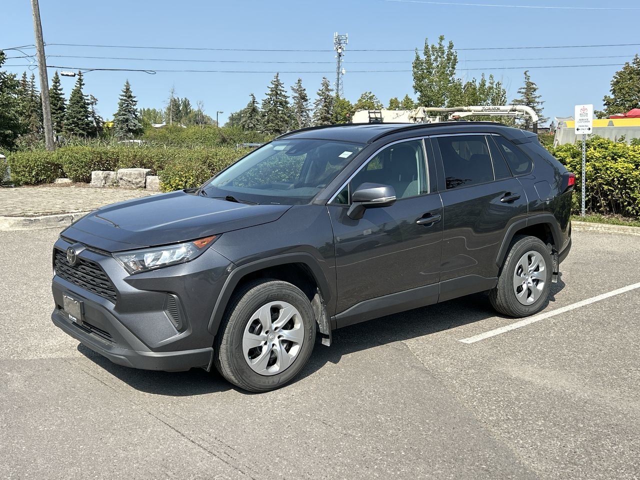 Certified Used 2020 Magnetic Grey Met Toyota AWD LE image 3