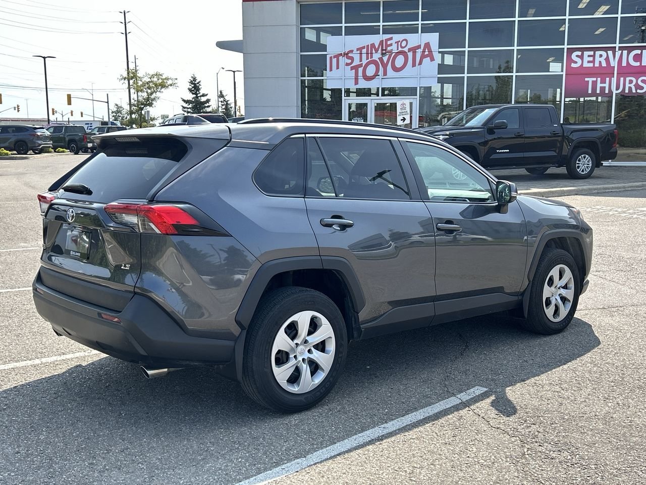 Certified Used 2020 Magnetic Grey Met Toyota AWD LE image 11