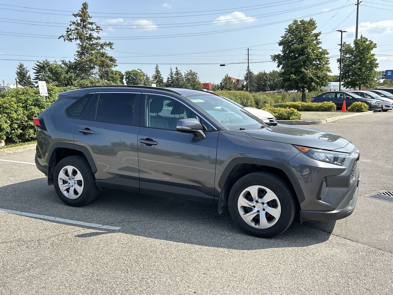 Certified Used 2020 Magnetic Grey Met Toyota AWD LE image 14